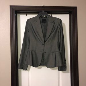 The Limited charcoal gray blazer size 6
